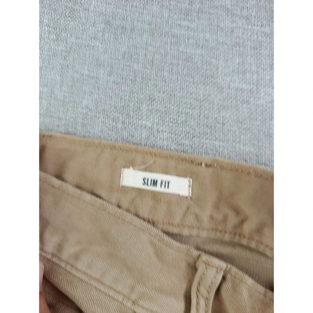 Todd Snyder Pants Mens 33X32 Beige Chino Slim FIt 5 Pocket Italian Moleskin